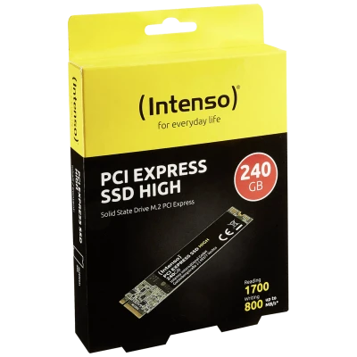 (Intenso) SSD M.2 2280, PCIe, kapacitet 240 GB - SSD M.2 PCIe 240GB/High