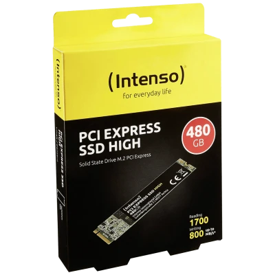 (Intenso) SSD M.2 2280, PCIe, kapacitet 480 GB - SSD M.2 PCIe 480GB/High