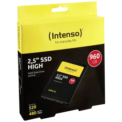 (Intenso) SSD Disk 2.5", kapacitet 960GB, SATA III High - SSD-SATA3-960GB/High