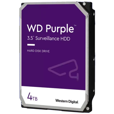 Western Digital Hard disk 3,5", 4TB, Caviar Purple, pog. za video nadzor - WD43PURZ