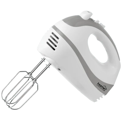 home Mikser ručni, 250W, 5 brzina, boja bijela - HG KM 18