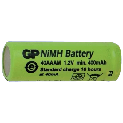 GP Baterija akumulatorska  2/3AAA, NiMH 1.2 V, 400 mAh - MN2-400-1.2V