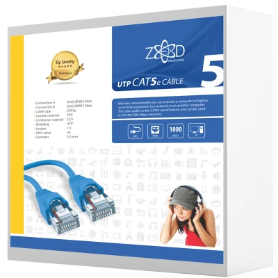 ZED electronic Mrežni FTP kabl, CAT5E, 30 met - FTPC/30