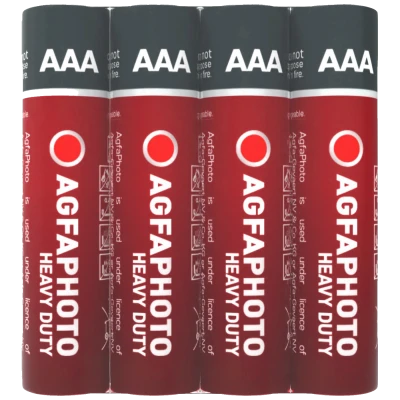 Agfa Baterija Zinc-Carbon, AAA, 1.5V pak. 4 komada - AAA SHRINK S4