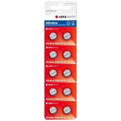 Agfa Baterija alkalna LR66/AG5, 1,5V dugmasta, blister 10 kom. - AF AG5
