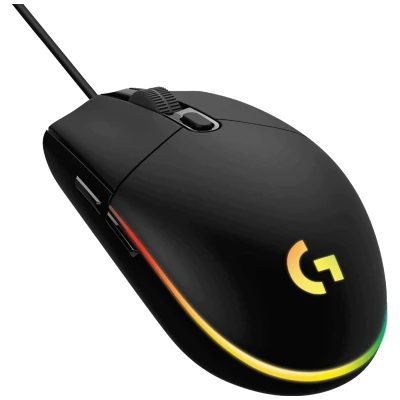 Logitech Miš optički, 8000 dpi, 6 tipke, USB - G203 Lightsync