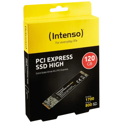 (Intenso) SSD M.2 2280, PCIe, kapacitet 120 GB - SSD M.2 PCIe 120GB/High