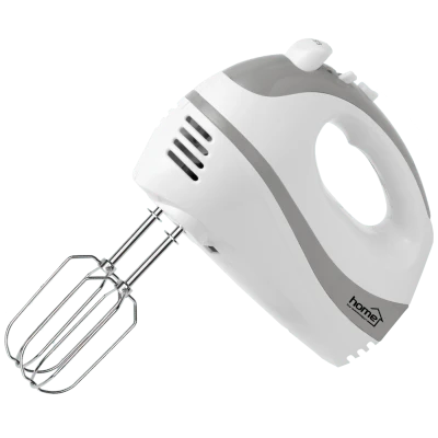 home Mikser ručni, 250W, 5 brzina, boja bijela - HG KM 18