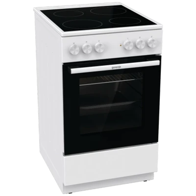 Gorenje Štednjak, staklokeramička ploča, 8000W, pećnica 68 lit, A - GEC5A11WG