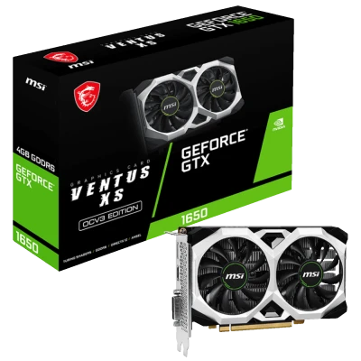 MSI Grafička kartica, GTX 1650, 4GB DDR6, 128bit, PCIe3.0 - GTX 1650 4GB XS OCV3 GDDR6