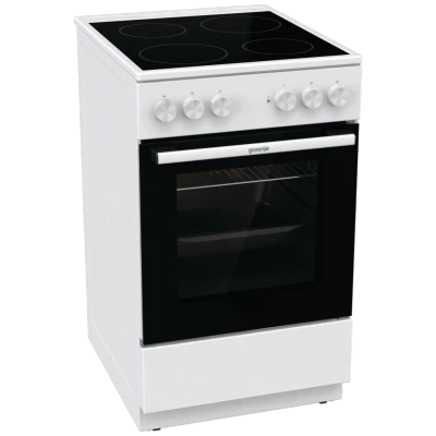 Gorenje Štednjak, staklokeramička ploča, 8000W, pećnica 68 lit, A - GEC5A11WG
