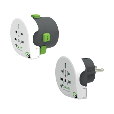 q2power Adapter, strujni, set, univerzalni + EU - QDAPTER 360