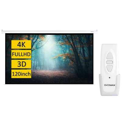 Overmax Platno za projektor sa motorom, 120", 266 x 149 cm - OV-Automatic Screen 120