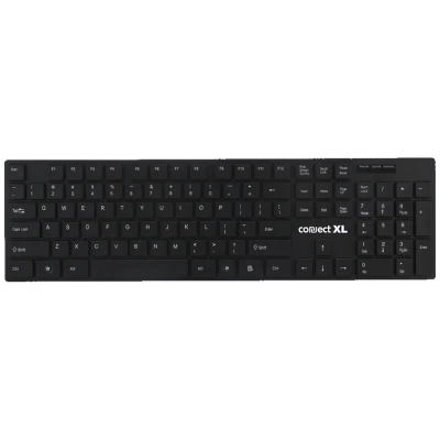 Connect XL Tastatura sa multimedijalnim tipkama, USB, SLIM, crna boja - CXL-K300