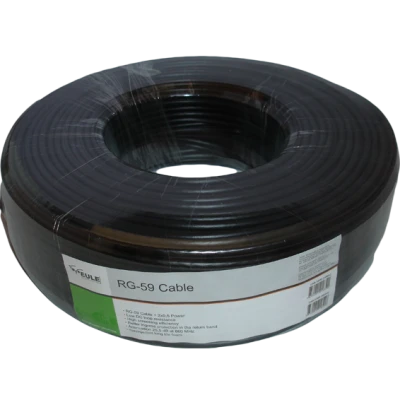 Eule RG-59 kabl sa napajanjem,2x0,5mm,100met - CAB-5100