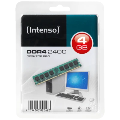 (Intenso) Memorija DDR4 4GB@2400MHz, CL17 - DDR4 Desktop 4GB/2400MHz