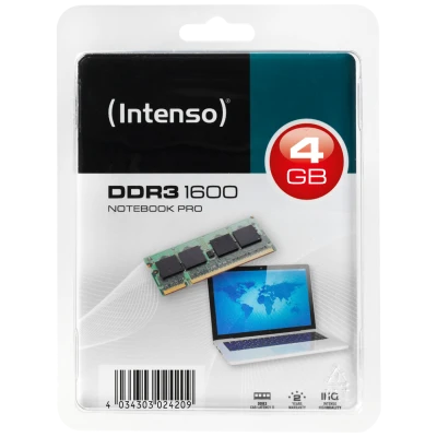 (Intenso) Memorija DDR3 SO-DIMM 4GB@1600MHz, CL11 - DDR3 Notebook 4GB/1600MHz