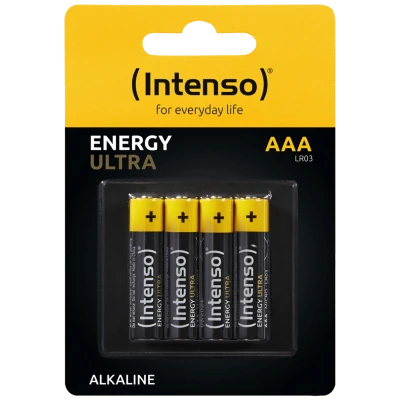 (Intenso) Baterija alkalna, AAA LR03/4, 1,5 V, blister 4 kom