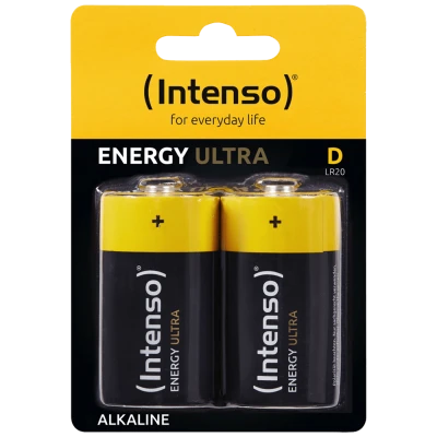 (Intenso) Baterija alkalna, LR20 / D, 1,5 V, blister 2 kom