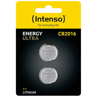 (Intenso) Baterija litijska, CR2016/2, 3 V, dugmasta,  blister  2 kom