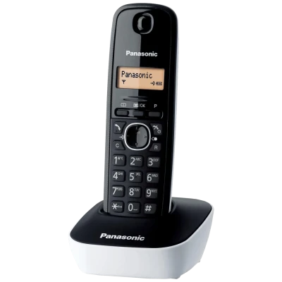 Panasonic Telefon bežični, LED display, bijelo/crni - KX-TG1611FXW