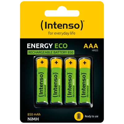 (Intenso) Baterija punjiva AAA / HR03, 850 mAh, blister 4 kom - AAA / HR03/850