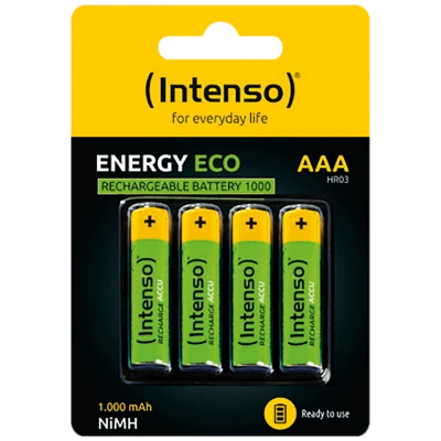 (Intenso) Baterija punjiva AAA / HR03, 1000 mAh, blister 4 kom - AAA / HR03/1000