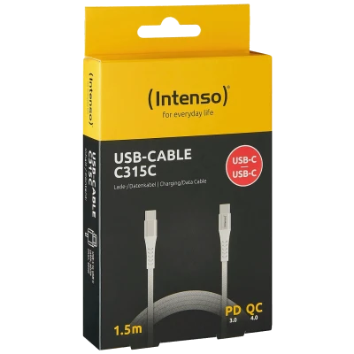 (Intenso) USB kabl za smartphone, USB type C, 1.5 met. - USB-Cable C315C