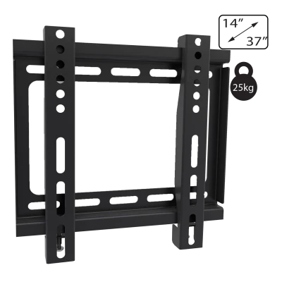 Amiko Nosač zidni za TV prijemnik 14" - 37", 25 kg, 1D - Wallmaster 14-37 FIX