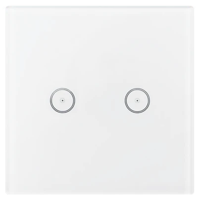 Amiko Home Prekidač, zidni, za dva uređaja - SMART SWITCH 2 CH