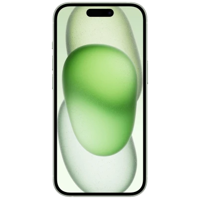 Apple iPhone 15, 128 GB, Super Retina XDR OLED 6.1" - iPhone 15 128GB Green; MTP53HN/A