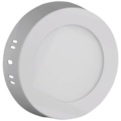 Avide Plafonjera LED, 6W, 420 lm, 4000K, IP20 - ACSMNW-R-6W-ALU