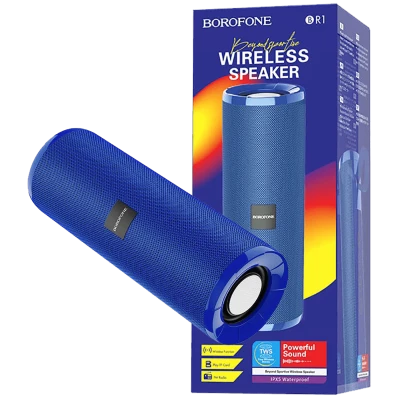 Borofone Zvučnik bežični, Bluetooth, 1200 mAh, 3 h, plava - BR1 Beyond Blue