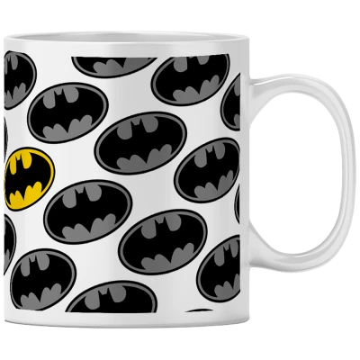 DC Šolja, Batman, 330 ml - Batman 001 DC White mug