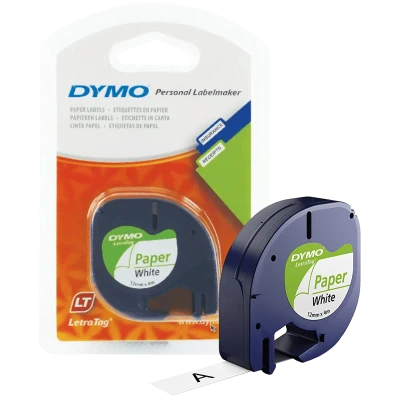 Dymo Kaseta s trakom za LetraTag,  4 met.,  12 mm, bijela - S0721510