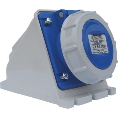 Famatel Utičnica zidna 16A, 220-240V, 3 polna (3P+T), H9,IP67 - 24291