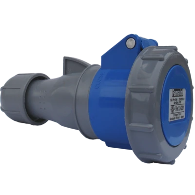 Famatel Utičnica spojka 16A, 220-240V, 3 polna (3P+T), H9, IP67 - 24201