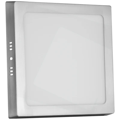 Avide Plafonjera LED, 18W, 1490 lm, 4000K, IP20 - ACSMNW-S-18W-ALU-SN