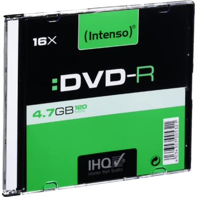 (Intenso) DVD-R 4,7GB pak. 1 komad Slim Case - DVD-R4,7GB/1Slim