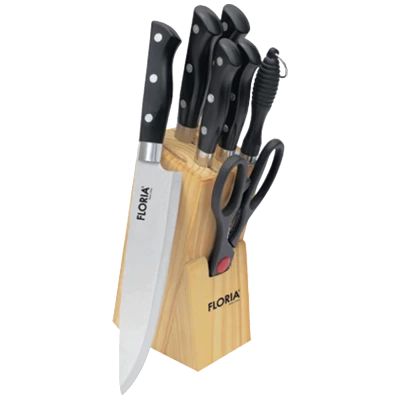 Floria Noževi, set sa stalkom, 7/1 - ZLN1658