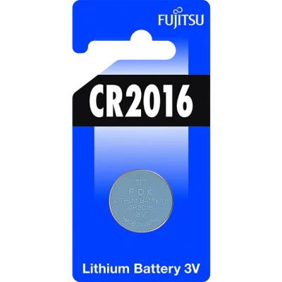 Fujitsu Baterija litijska, CR2016, 3V, dugmasta, blister 1 kom - CR2016/BP1