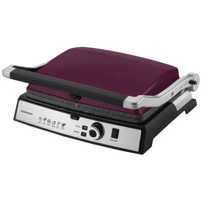 Goldmaster Grill kontaktni, granitni premaz, otvaranja za 180°, 2000W - GM-7450M Tostmix - Purple