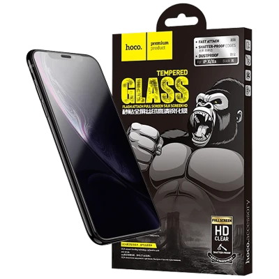 hoco. Zaštitno staklo za iPhone X / Xs - G1 - Flash attach