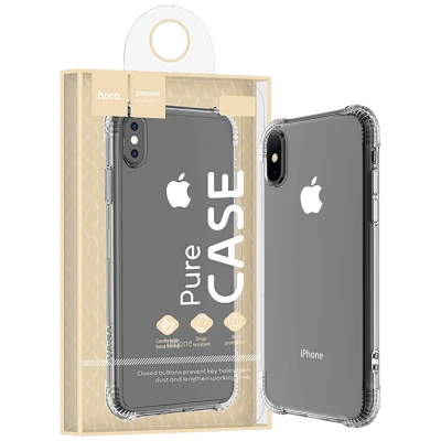 hoco. Maska za iPhone X / XS, transparent - Armor series Case iPhone X/XS