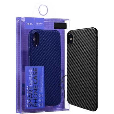 hoco. Maska za iPhone XS Max, crna - Delicate shadow XS Max