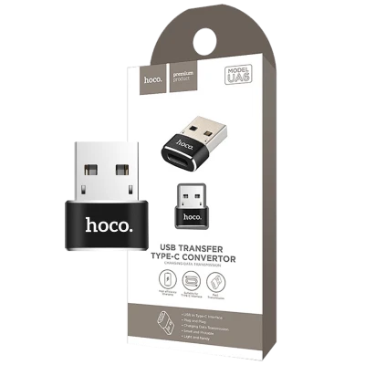 hoco. Adapter USB-A to type C - UA6