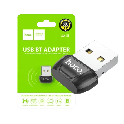 hoco. Adapter USB to Bluetooth v5.0, UA18