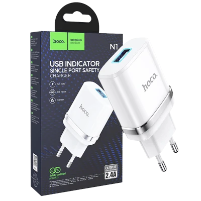 hoco. Punjač kućni za smartphone, tablete, N1, 2.4 A - N1 Ardent
