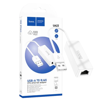 hoco. Adapter USB na LAN - UA22