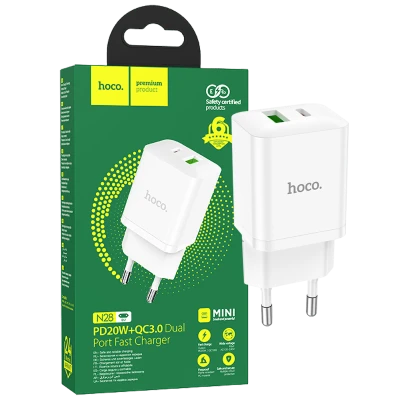 hoco. Punjač kućni, brzi, PD20W, QC3.0 - N28 Founder